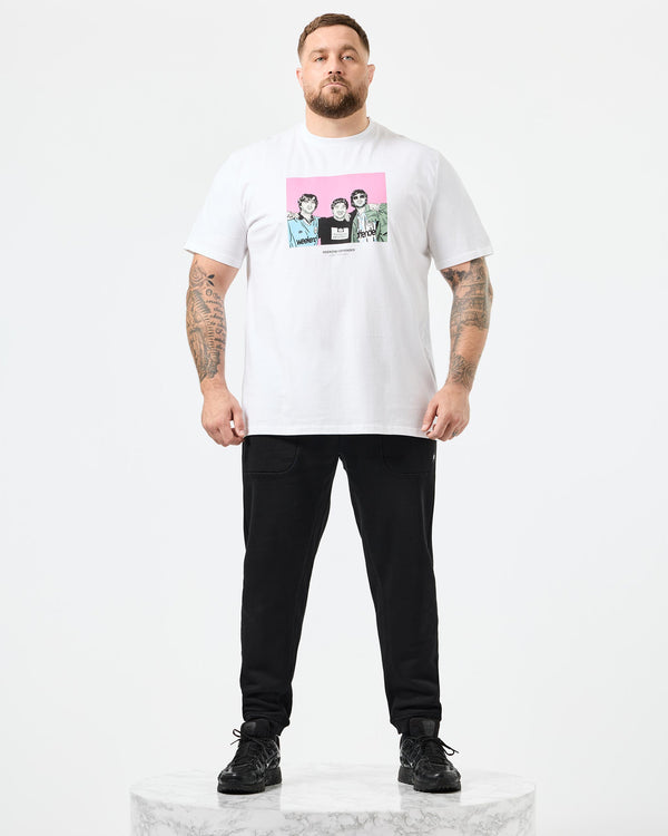 Plus Size - Diego Graphic T-Shirt White