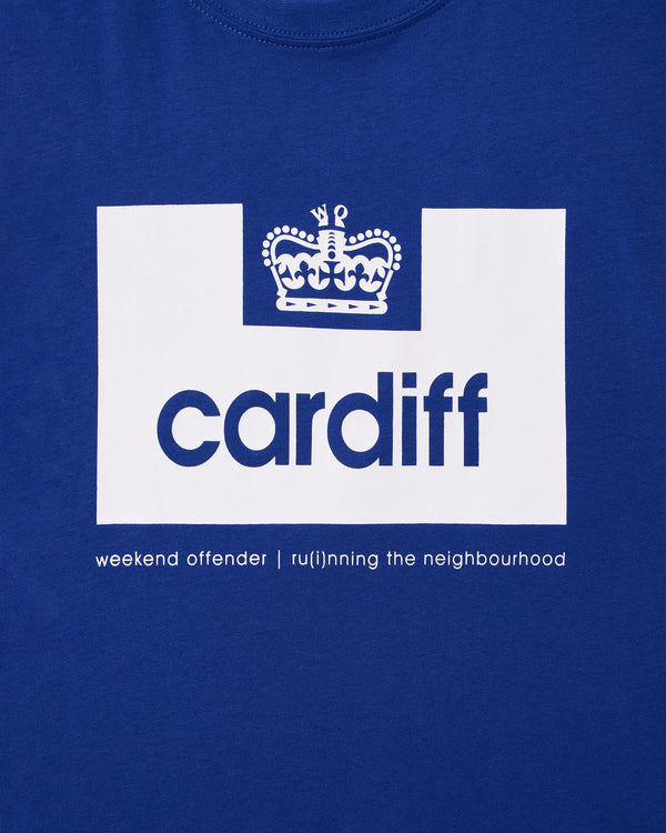City Series 2 Cardiff T-Shirt Electric/White