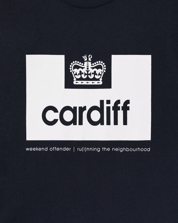 City Series 2 Cardiff T-Shirt Navy/White
