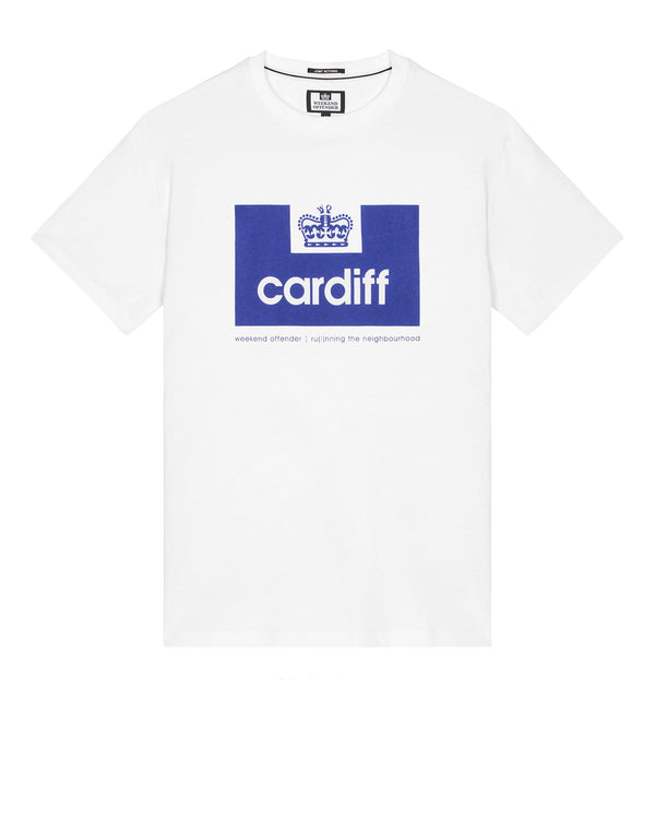 City Series 2 Cardiff T-Shirt White/Electric