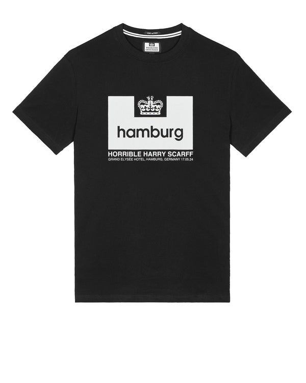 Harry x Hamburg Graphic T-Shirt Black