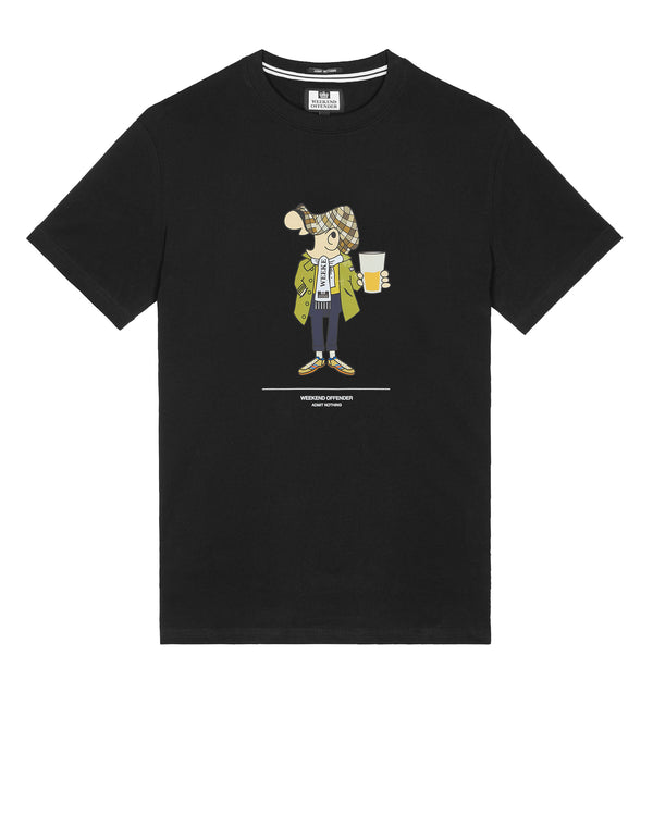 Andy Graphic T-Shirt Black