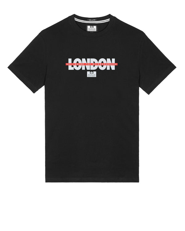 City Series 7 London T-Shirt Black