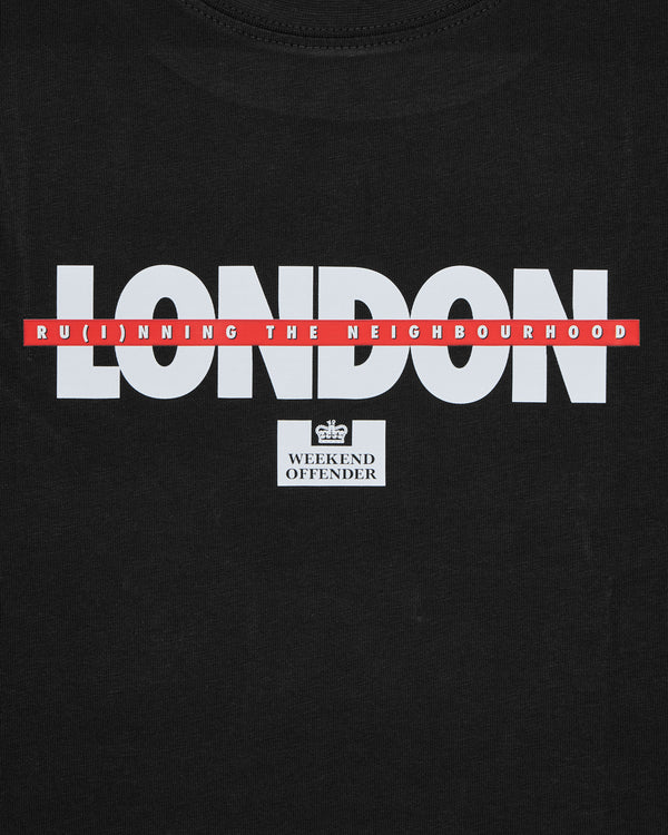 City Series 7 London T-Shirt Black