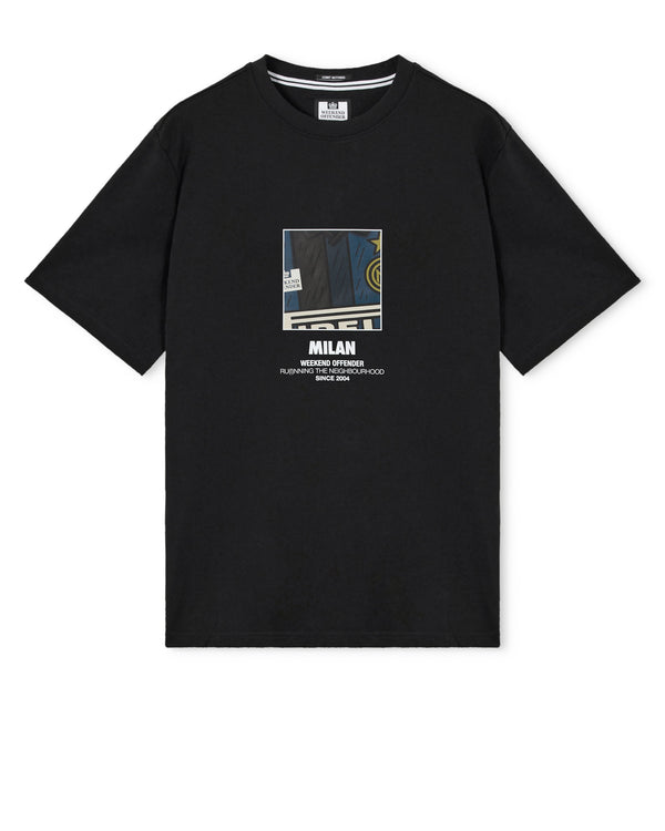 City Series 8 Milan T-Shirt Black/Blue