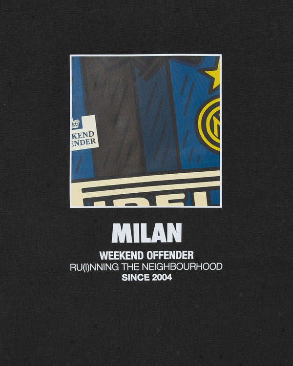 City Series 8 Milan T-Shirt Black/Blue