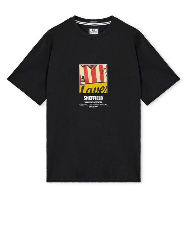 City Series 8 Sheffield T-Shirt Black/Red