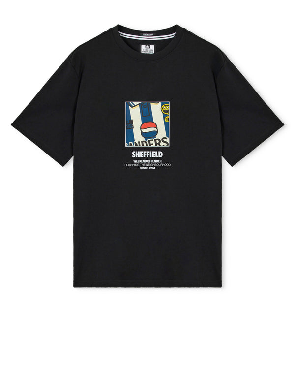 City Series 8 Sheffield T-Shirt Black/Blue