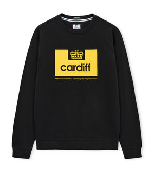 City Series 2 Cardiff Sweatshirt Black/Yellow