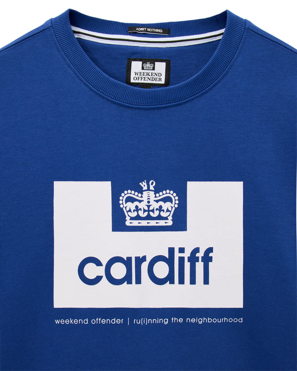 City Series 2 Cardiff Sweatshirt Electric/White