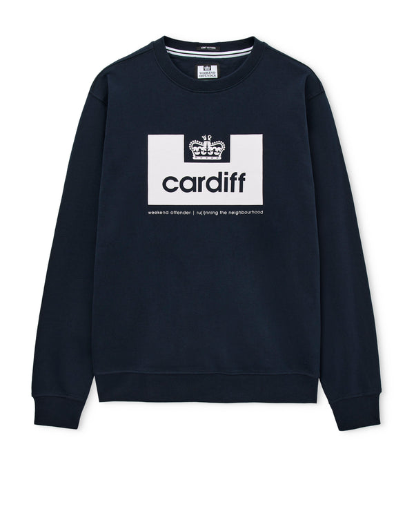 City Series 2 Cardiff Sweatshirt Navy/White