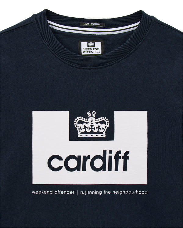 City Series 2 Cardiff Sweatshirt Navy/White