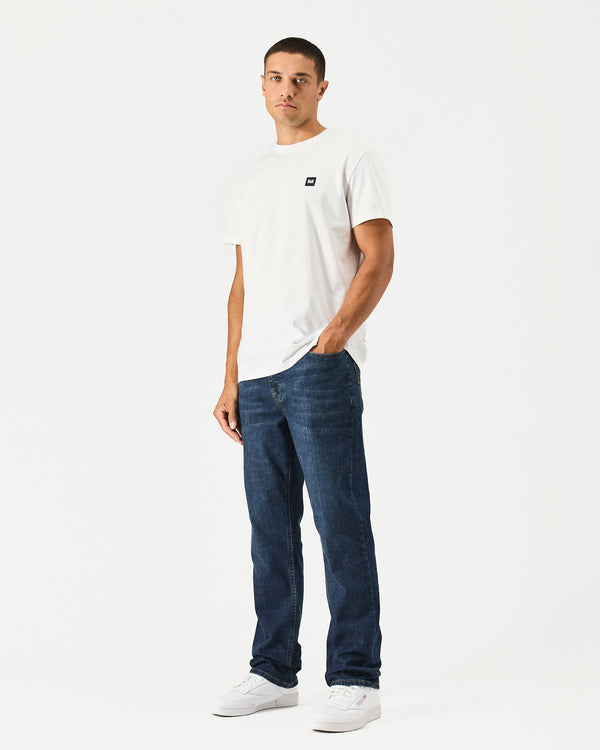 Straight Fit Denim Jeans Dark Vintage