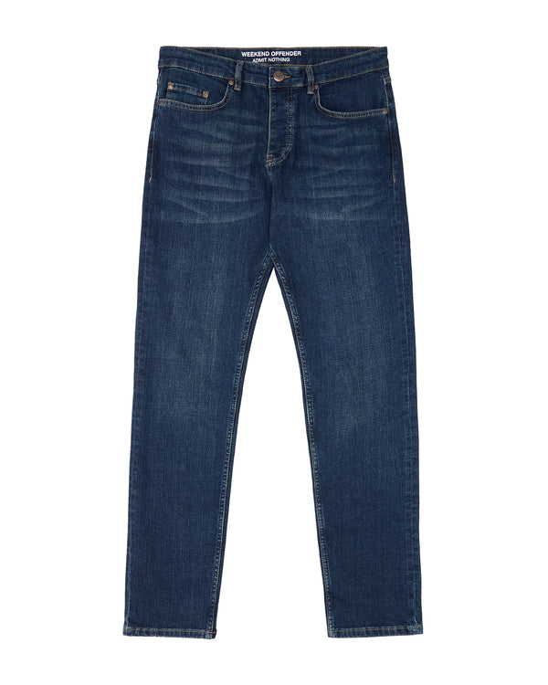 444 Tapered Dark Vintage Denim Jeans