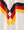 Maglia da calcio della Germania bianca