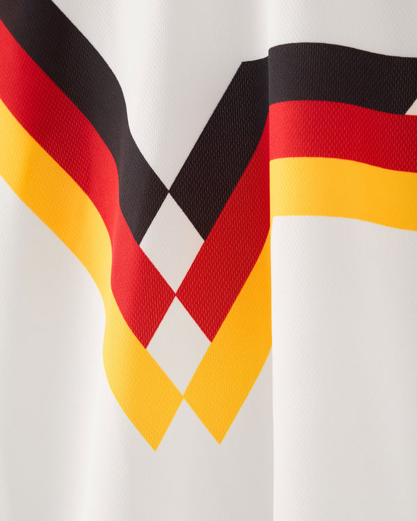 Maglia da calcio della Germania bianca