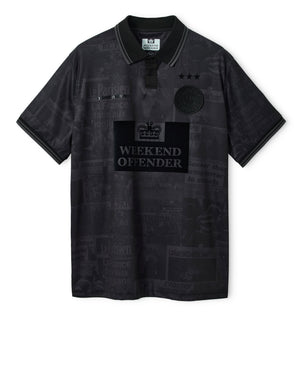 Blackout Football Shirt Black