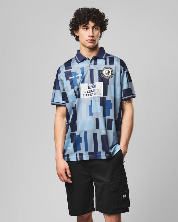 Maglia da calcio Kiffan grigio fumo