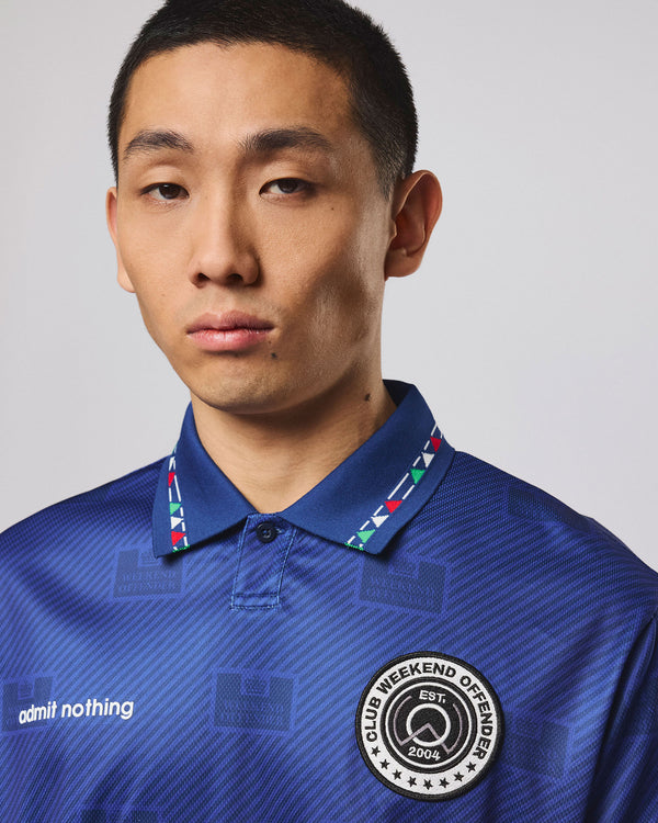 Maglia da calcio Italia blu