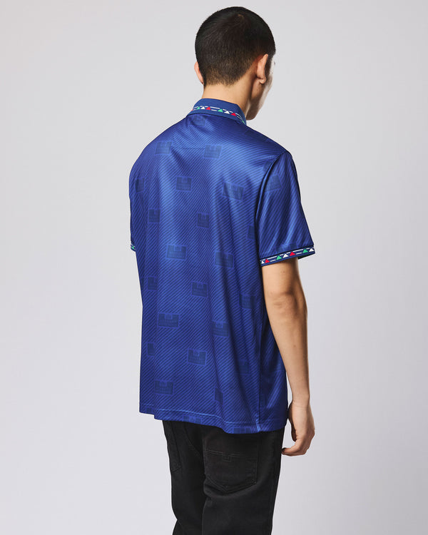 Maglia da calcio Italia blu