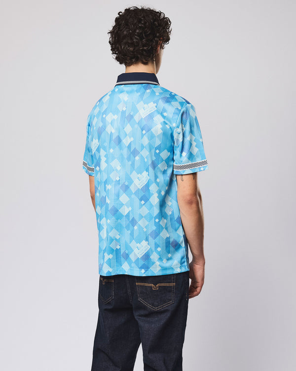 Maglia da calcio dell'Inghilterra blu