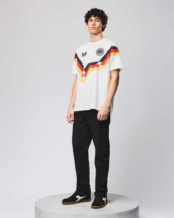 Maglia da calcio della Germania bianca