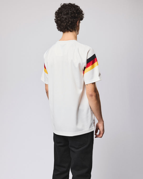 Maglia da calcio della Germania bianca
