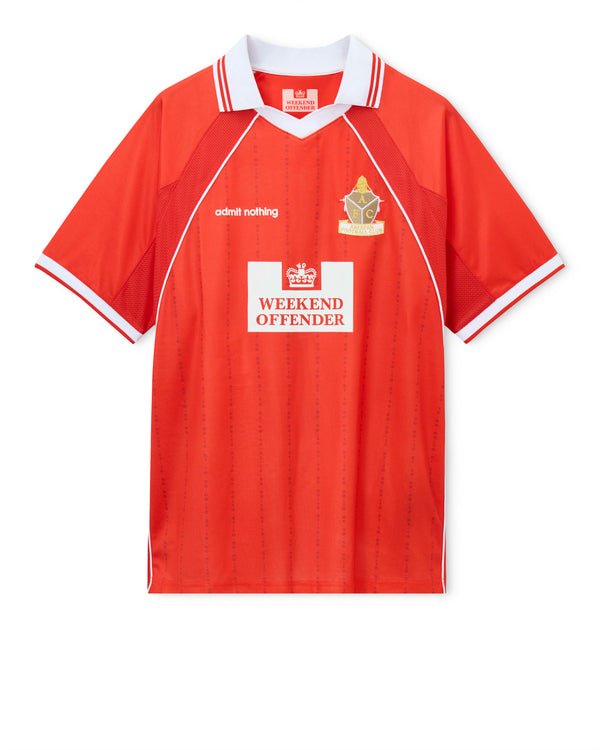 Maglietta da calcio Aberfan rossa