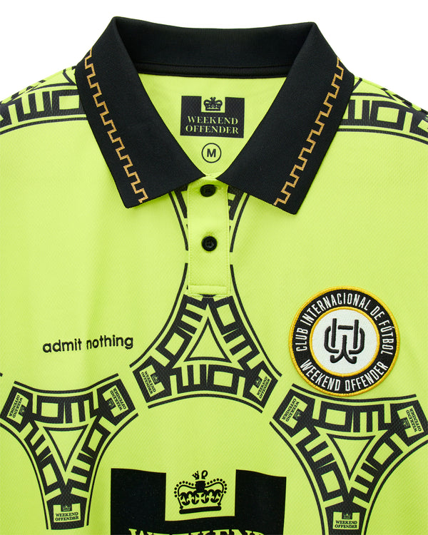 Maglietta da calcio del Messico color lime
