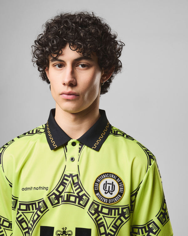 Maglietta da calcio del Messico color lime