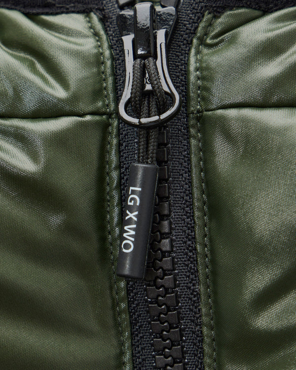 Nicholson Down Jacket Black Forest Green