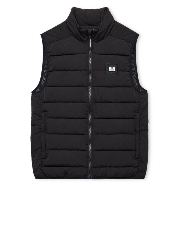 Gacha Padded Gilet Black