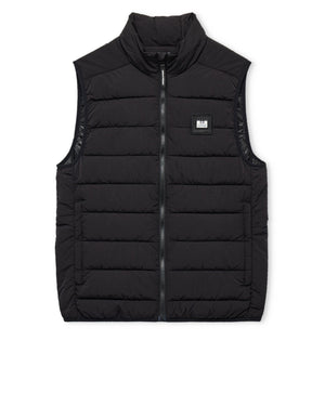 Gacha Padded Gilet Black