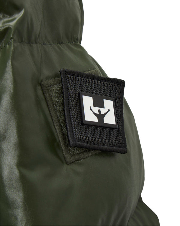 Nicholson Down Jacket Black Forest Green
