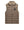 Toronto Hooded Gilet Tobacco Brown