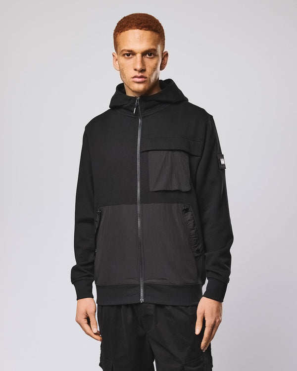 Daponte Hoodie Black