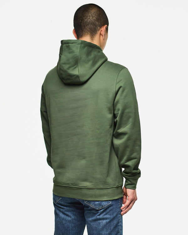 Ribbe Hoodie Bay Leaf Green