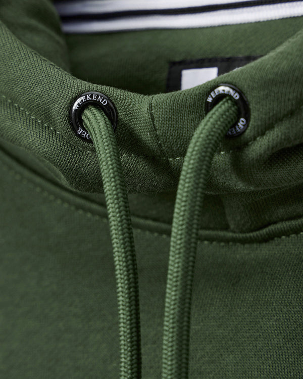 Ribbe Hoodie Bay Leaf Green