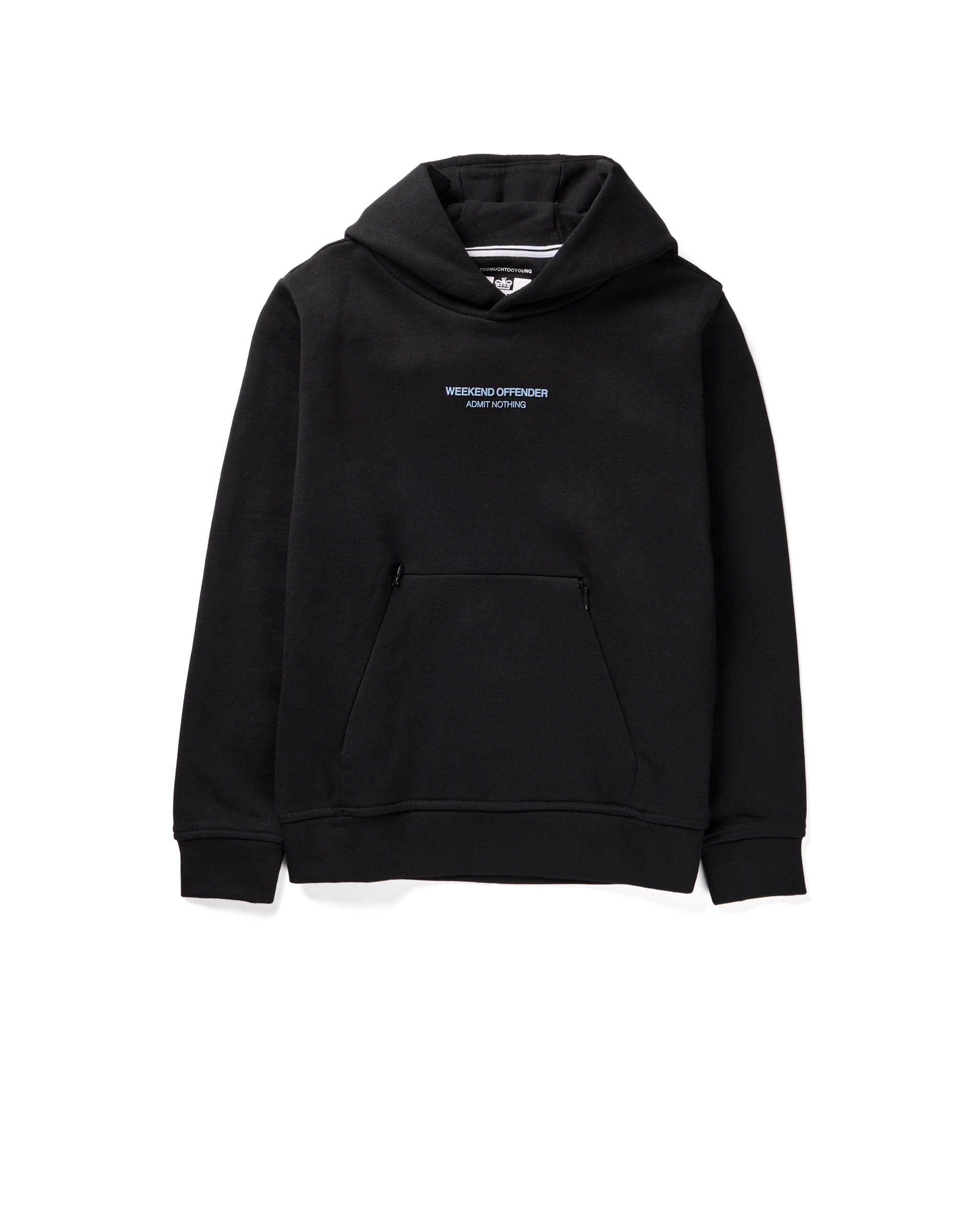 Cobain Hoodie Black Blue Shadow