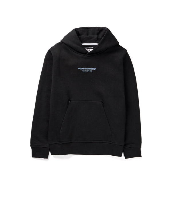 Kids Cobain Hoodie Black/Blue Shadow