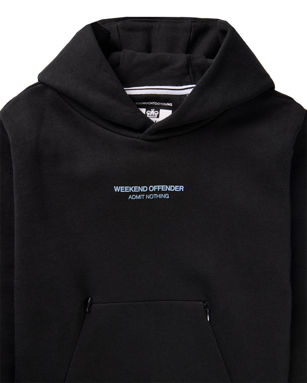 Kids Cobain Hoodie Black/Blue Shadow