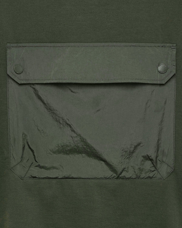 Depper Hoodie Black Forest Green