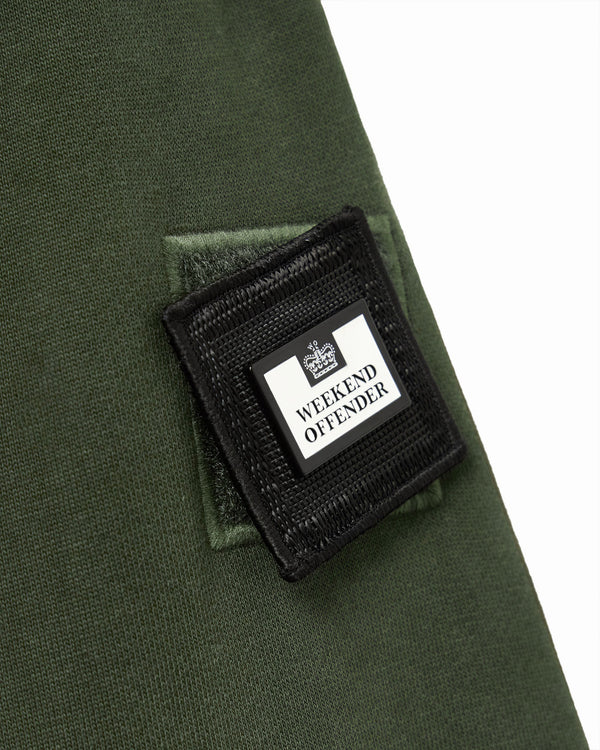 Depper Hoodie Black Forest Green