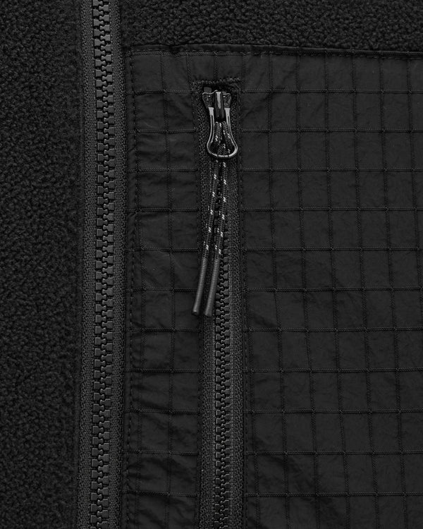 Sharrock Polar Fleece Hoodie Black