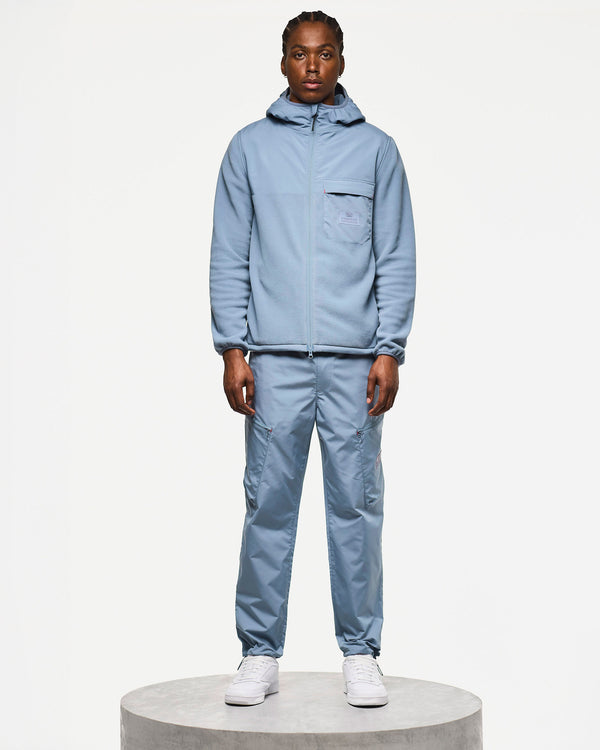 Frusciante Polar Fleece Hoodie Blue Shadow