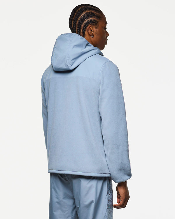 Frusciante Polar Fleece Hoodie Blue Shadow