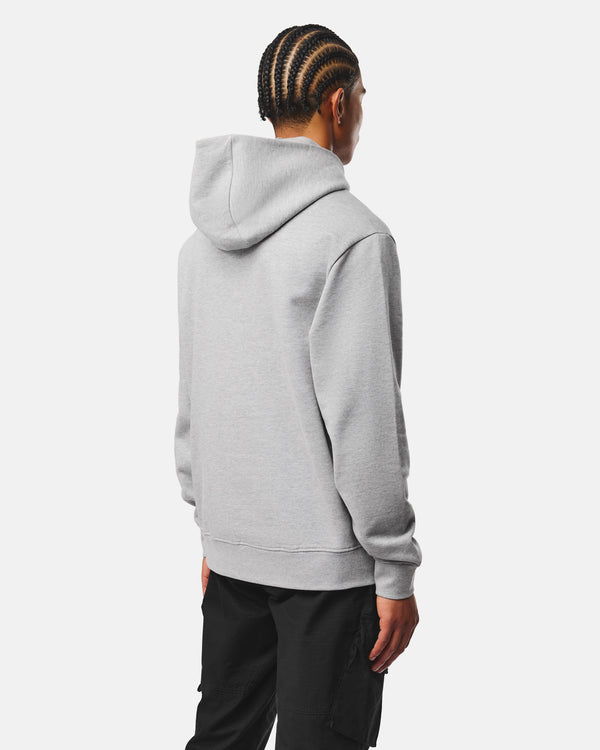 Pares Hoodie Grau meliert/Ghost