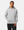 Pares Hoodie Grau meliert/Ghost