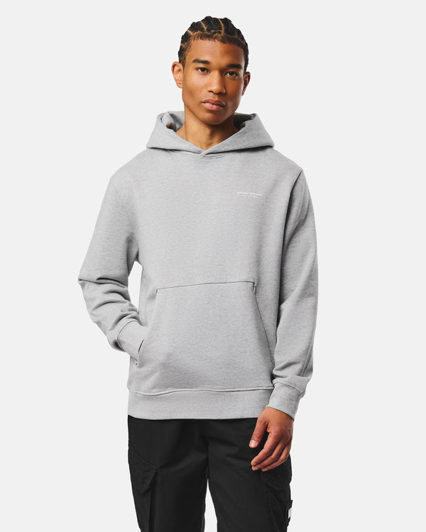 Pares Hoodie Grau meliert/Ghost