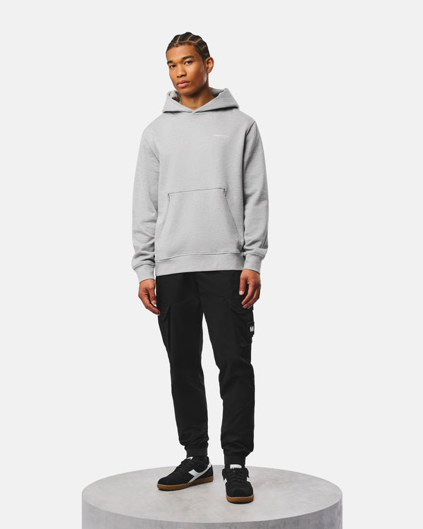 Pares Hoodie Grau meliert/Ghost